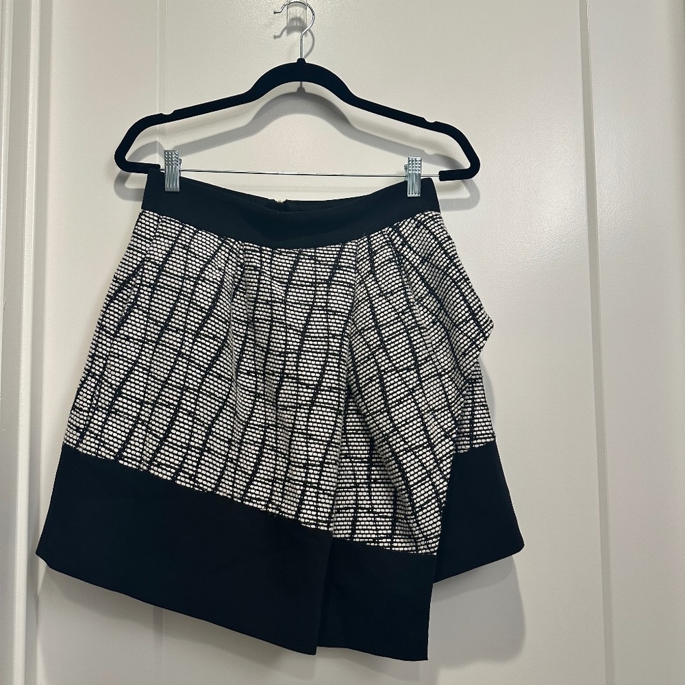 Vintage Tiered Mini Skirt
